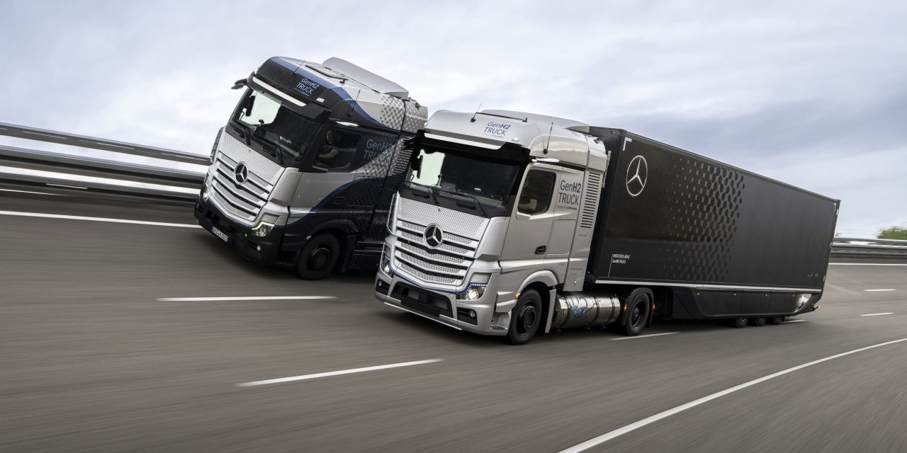Mercedes-Benz Trucks apresenta o GenH2 Truck baseado em hidrogênio no Salão do Transporte de Hannover
