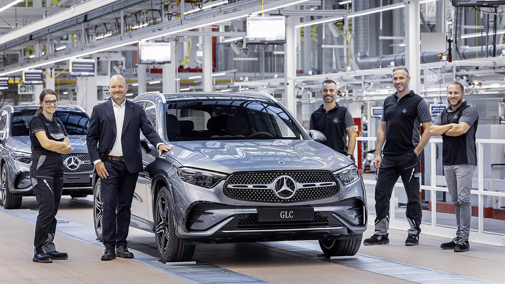Mercedes-Benz inicia a produção da terceira geração do SUV GLC