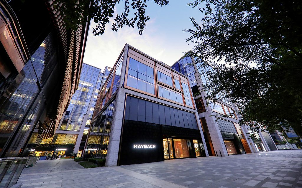 O primeiro ‘Maybach Atelier’ do mundo é inaugurado em Xangai