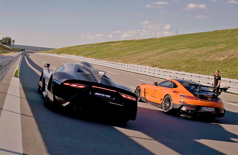 AMG One versus AMG GT Black Series, qual é mais rápido numa ‘drag-race’?