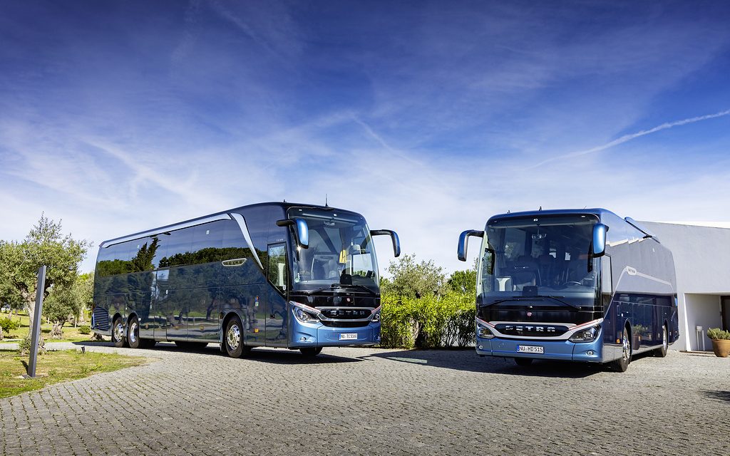 Setra apresenta nova geração dos ônibus TopClass e ComfortClass