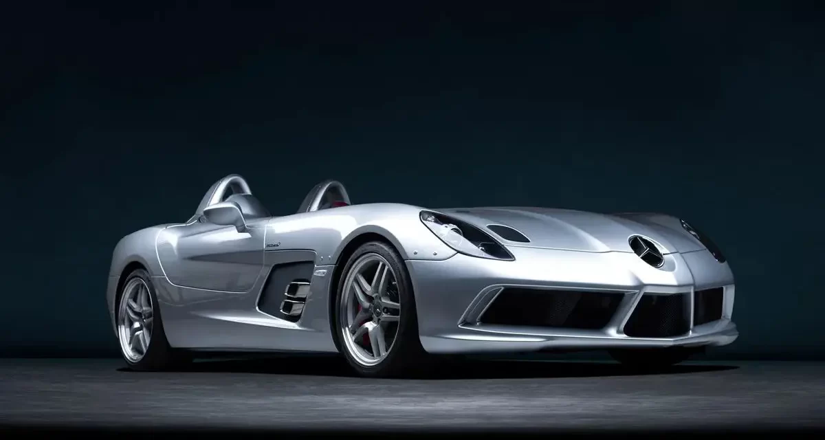 Um raro Mercedes-Benz SLR Stirling Moss à venda
