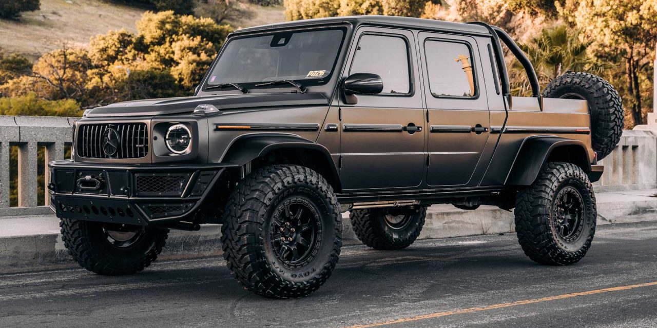 Pit26 Motorsports transforma o Classe G 63 AMG em uma picape de luxo