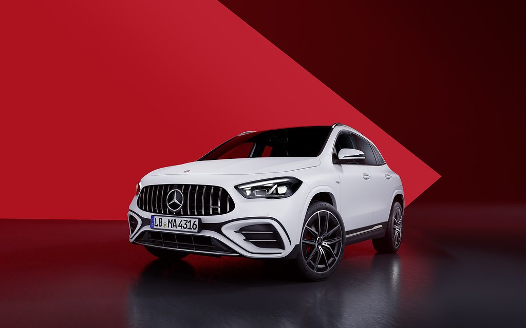 Mercedes-AMG GLA e GLB, mais tecnologia e recursos aprimorados