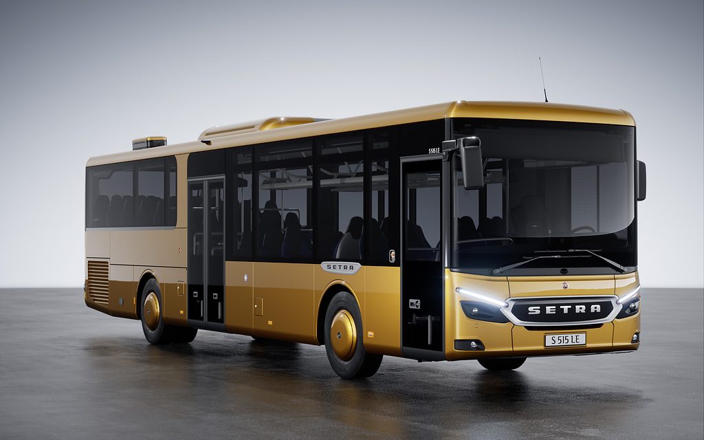 Setra apresenta os novos ônibus MultiClass 500 LE