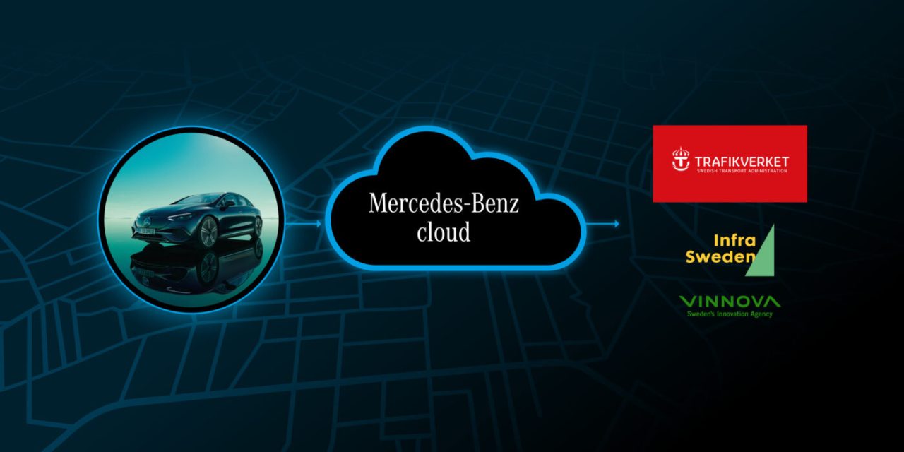 Mercedes-Benz irá fornecer dados para autoridades suecas sobre as condições das estradas