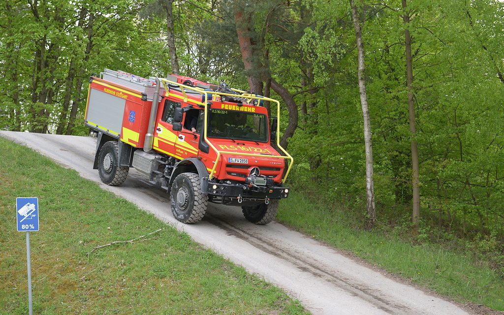 Unimog U 5023 para combate a incêndios é um dos destaques da feira RETTmobil 2023