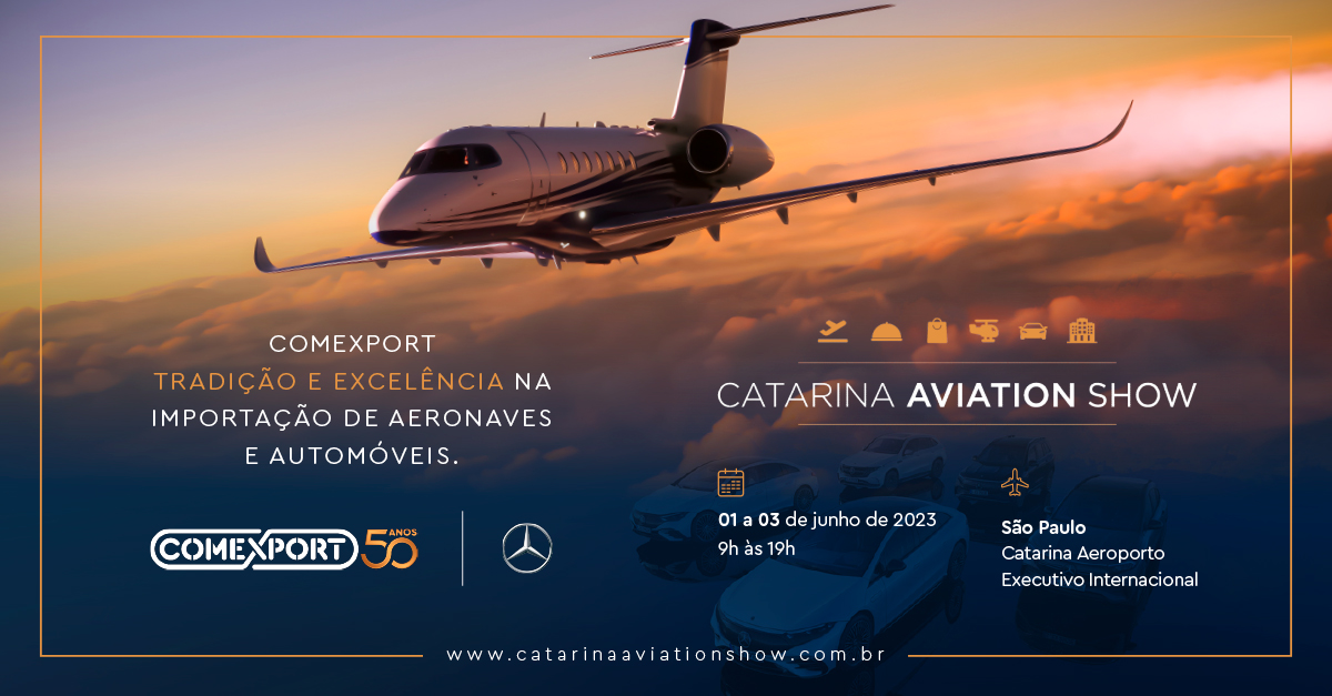 Mercedes-Benz Automóveis participa do Catarina Aviation Show com a COMEXPORT