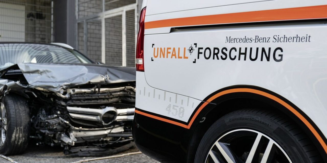 PESQUISA DE ACIDENTES DA MERCEDES-BENZ, UM METICULOSO TRABALHO QUE EXISTE DESDE 1969
