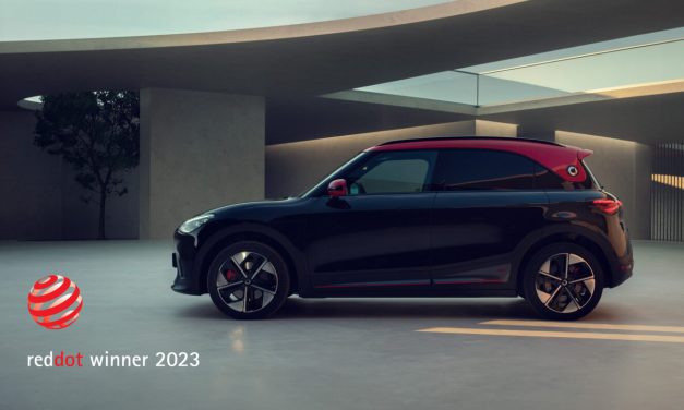 SMART #1 GANHA “RED DOT AWARD” E “IF DESIGN AWARD”