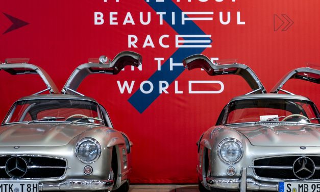 Ícones da inovação, Mercedes Super Sport, 300 SL e VISION EQXX estarão presentes na Mille Miglia