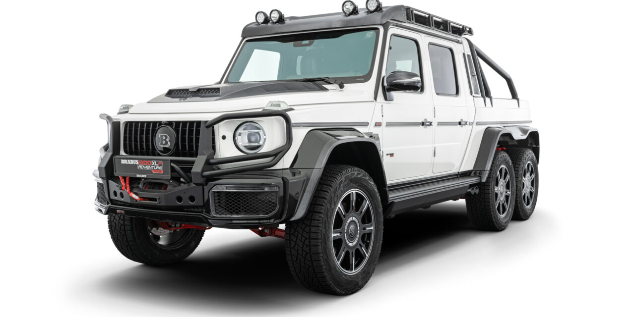 Brabus XLP 800 6×6, alta potência para aventuras no fora de estrada