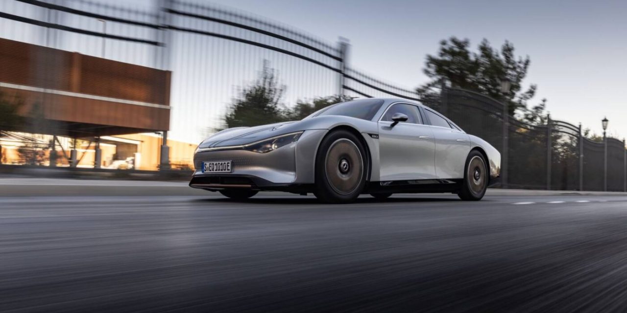 Mercedes-Benz participa com o Vision EQXX na Mille Miglia Green