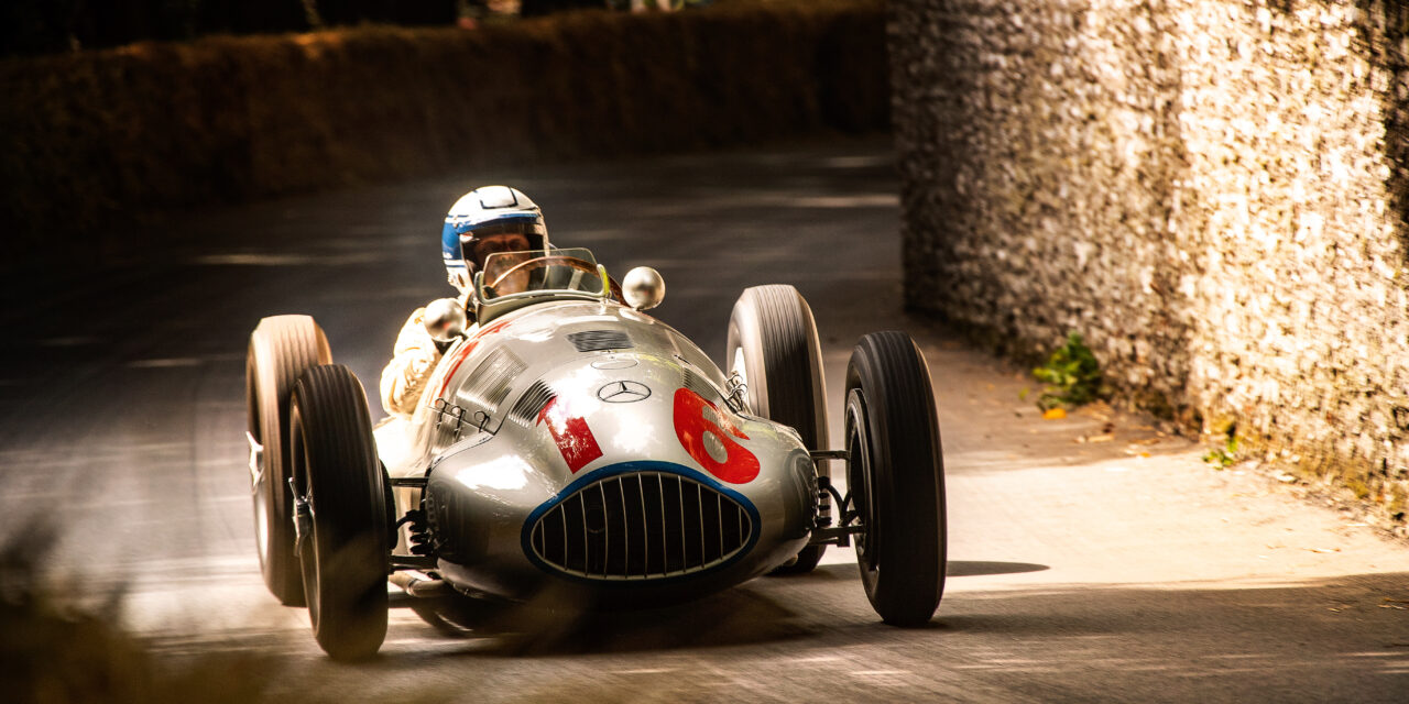 Goodwood Festival of Speed ​​2023, Mercedes-Benz Heritage exibe Silver Arrows e outras estrelas de sua coleção