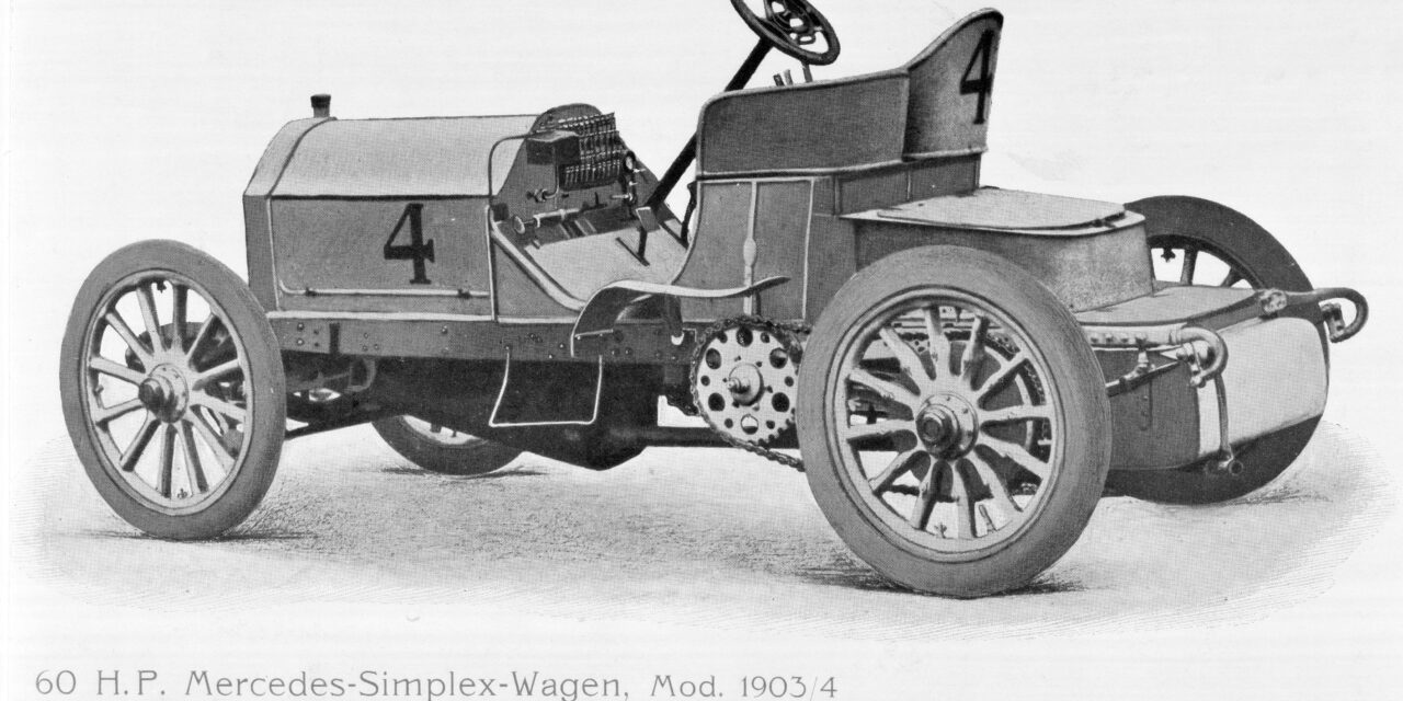 Mercedes-Simplex 60 hp vence a corrida de Semmering