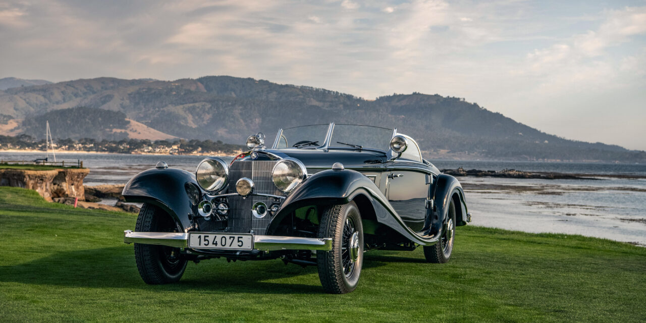 Mercedes-Benz 540 K Special Roadster é o “Best of Show” em Pebble Beach