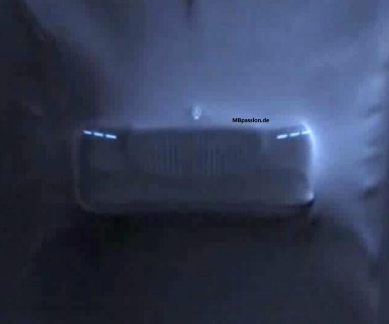 Primeiro teaser do facelift do Classe S Maybach