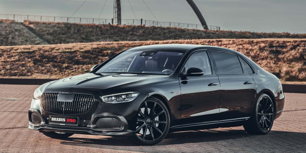 Mercedes-Maybach S 680 ganha preparação da Brabus, agora o motor V12 fornece 850 cv