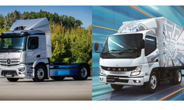 Chile é o primeiro país da América Latina a receber os caminhões elétricos Mercedes-Benz eActros e FUSO Next Generation eCanter