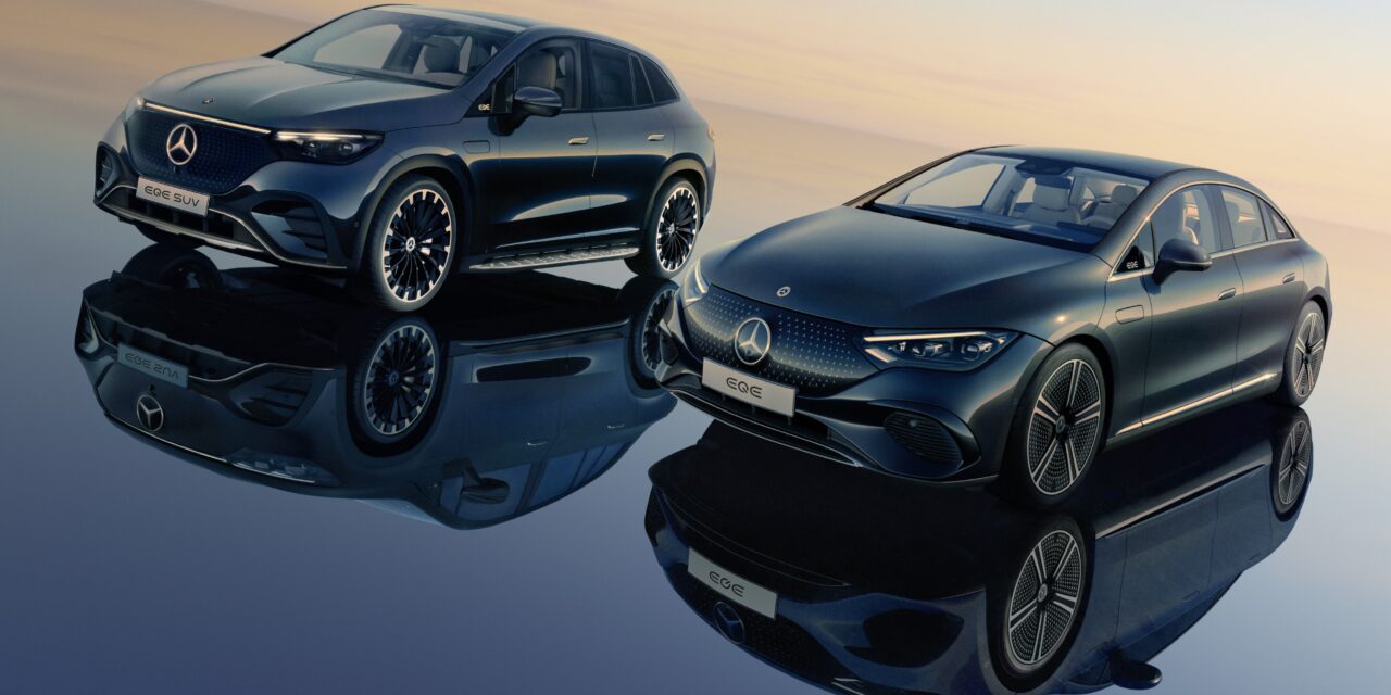 EQE sedã e EQE SUV ganham duas edições especiais, Edition Electric Art e Edition AMG Line