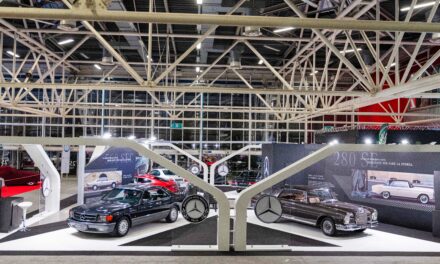 A história dos cupês da Mercedes-Benz exposta na Auto e Moto d’Epoca 2023