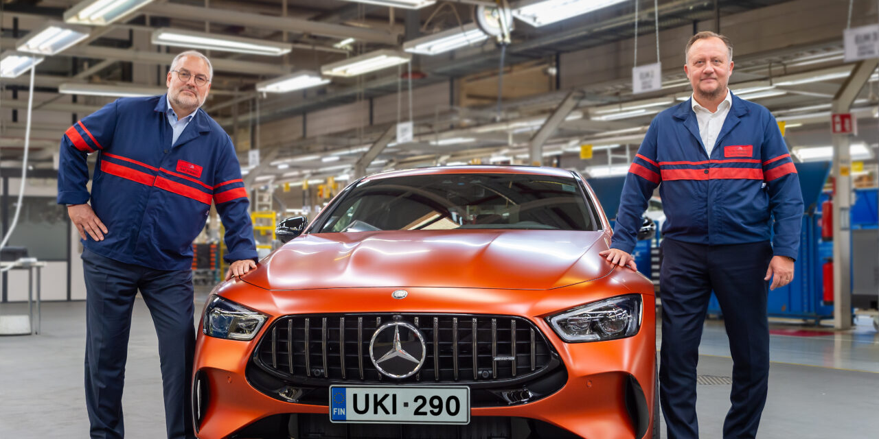 PRODUÇÃO DO AMG GT 4 PORTAS COMEÇOU NA VALMET AUTOMOTIVE