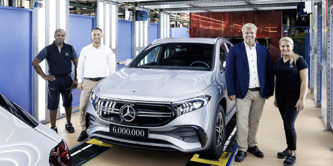 Fábrica da Mercedes-Benz em Rastatt atinge marca de 6 milhões de veículos produzidos