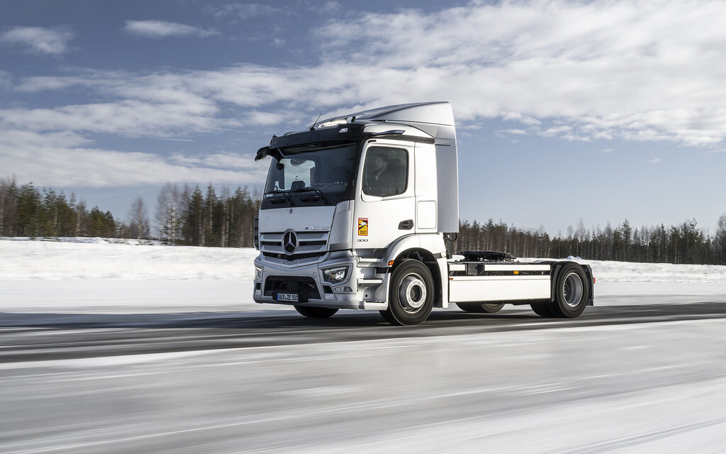 eActros no inverno: dúvidas e respostas sobre operação no inverno