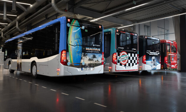 Workshop Criativo, empresa de transporte urbano alemã apresenta ônibus temáticos