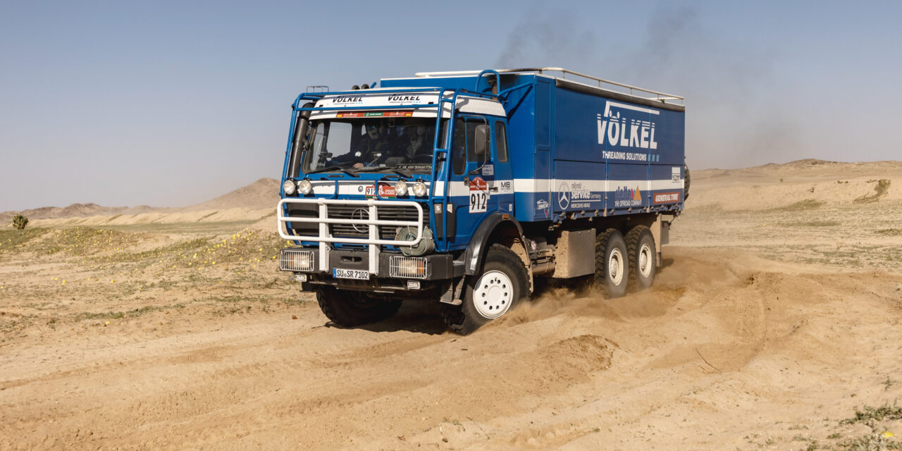 Mercedes-Benz regressa ao Rally Dakar com dois caminhões históricos da equipa Völkel