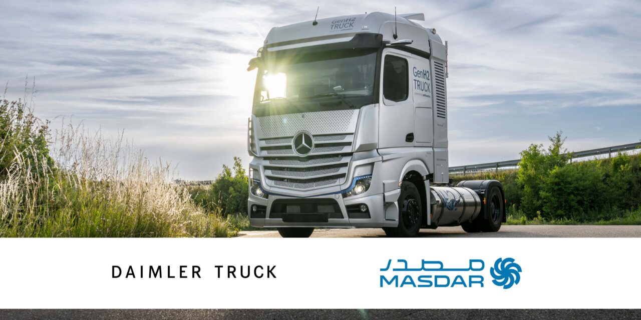 Daimler Truck e Masdar assinam memorando para o fornecimento de hidrogénio líquido na Europa