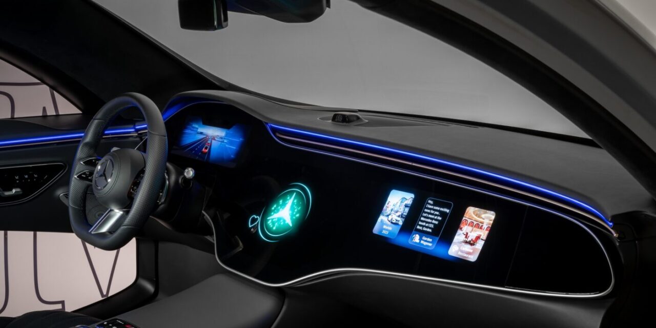 CES 2024, ASSISTENTE VIRTUAL MBUX COM MB.OS e IA GENERATIVA