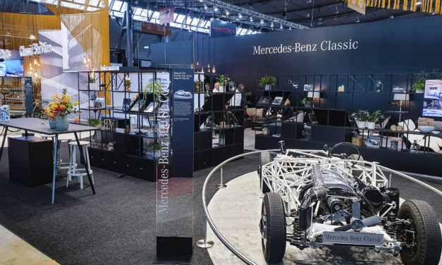 Superesportivos são a tônica da mostra que a Mercedes-Benz irá apresentar na feira Retro Classics 2024