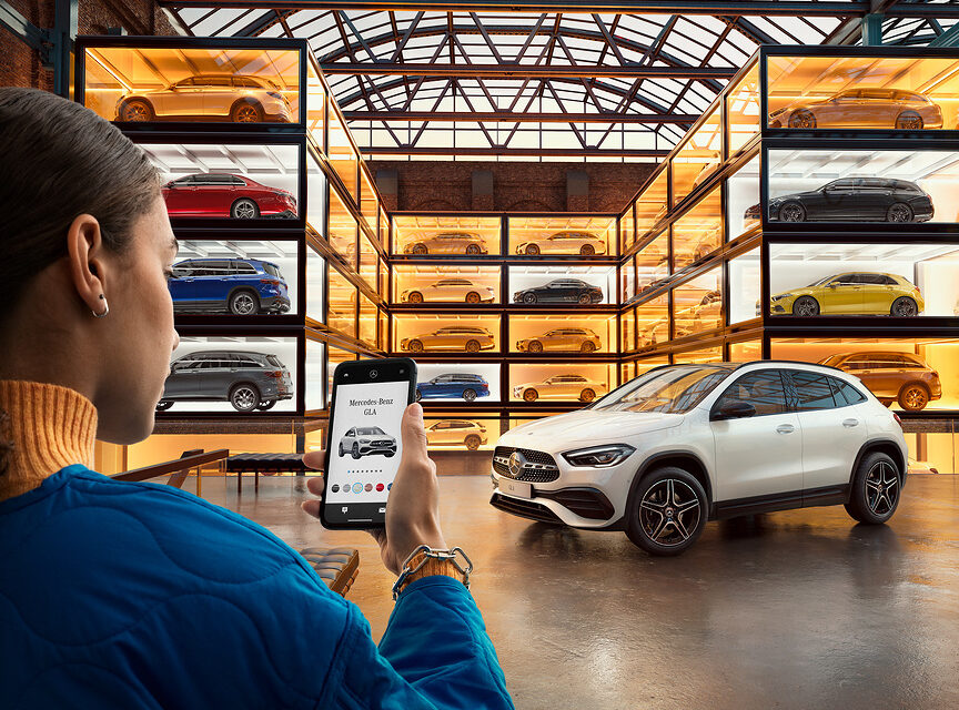 Mercedes-Benz Automóveis amplia experiência digital com showroom online