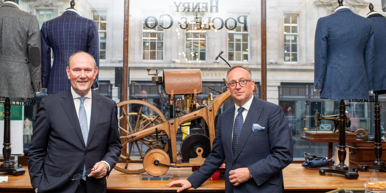 Mercedes-Benz Classic e Henry Poole & Co celebram a excelência artesanal