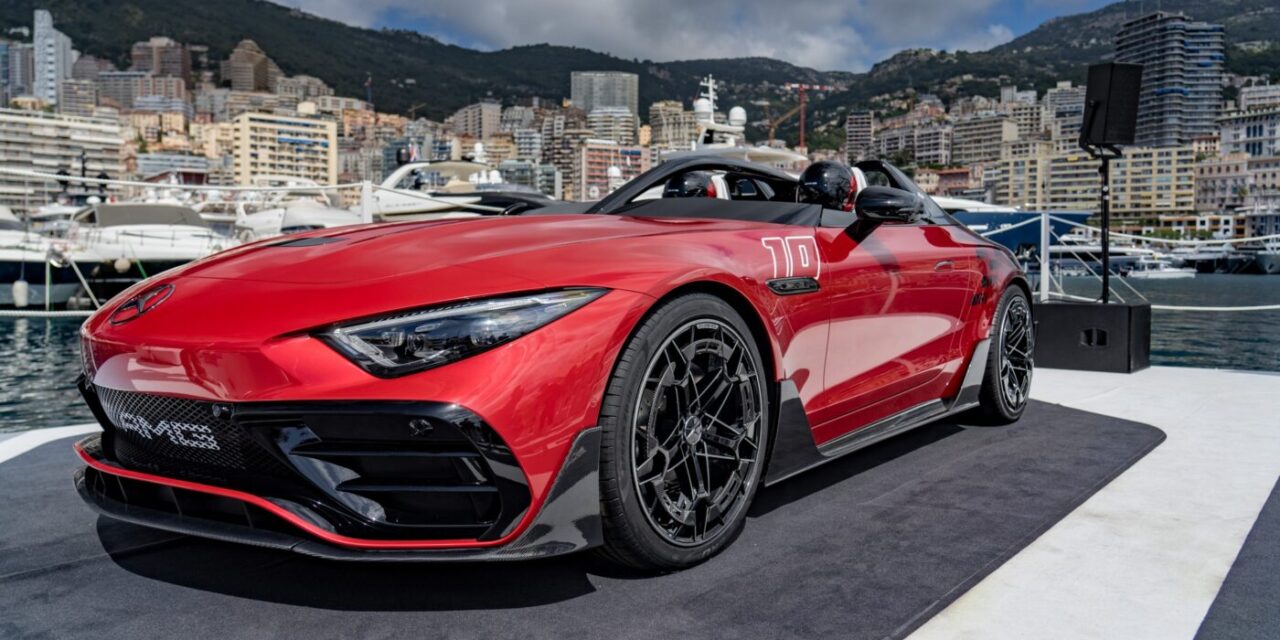 Mercedes-AMG PureSpeed, carro-conceito que dará origem ao primeiro modelo da série Mythos