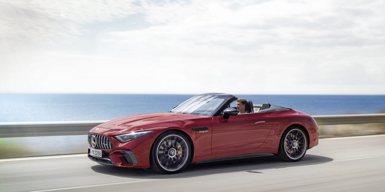 Mercedes-AMG SL 63 S E PERFORMANCE, um ícone que une história e luxo, agora com tecnologia derivada da F1