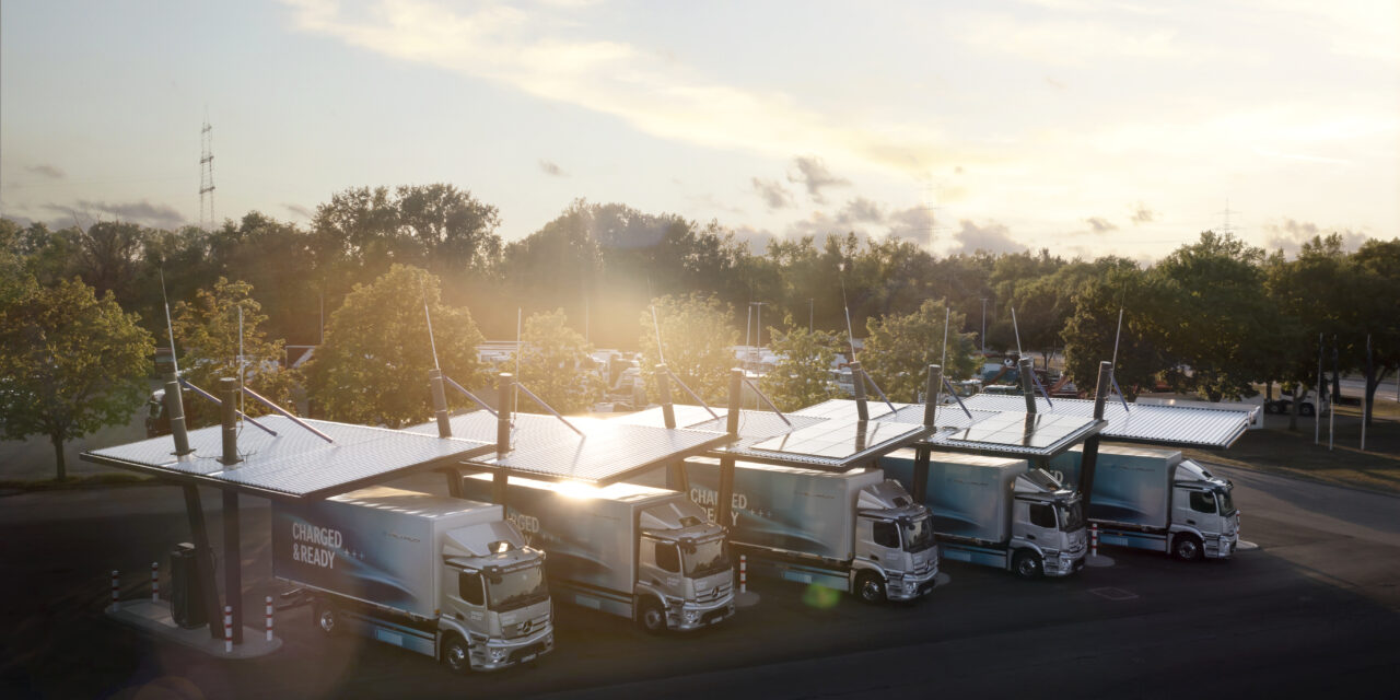 Daimler Truck lança a marca TruckCharge, com foco na infraestrutura eletrônica e serviços de carregamento na Europa