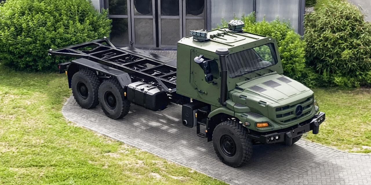 Mercedes-Benz Special Trucks passa disponibilizar Zetros com cabine blindada de fábrica