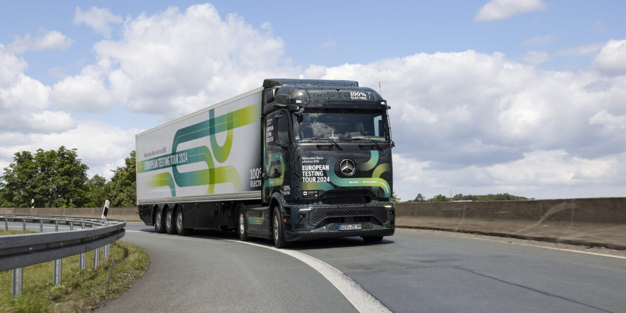 Mega viagem elétrica a bateria, eActros 600 a caminho dos pontos mais setentrionais e meridionais da Europa
