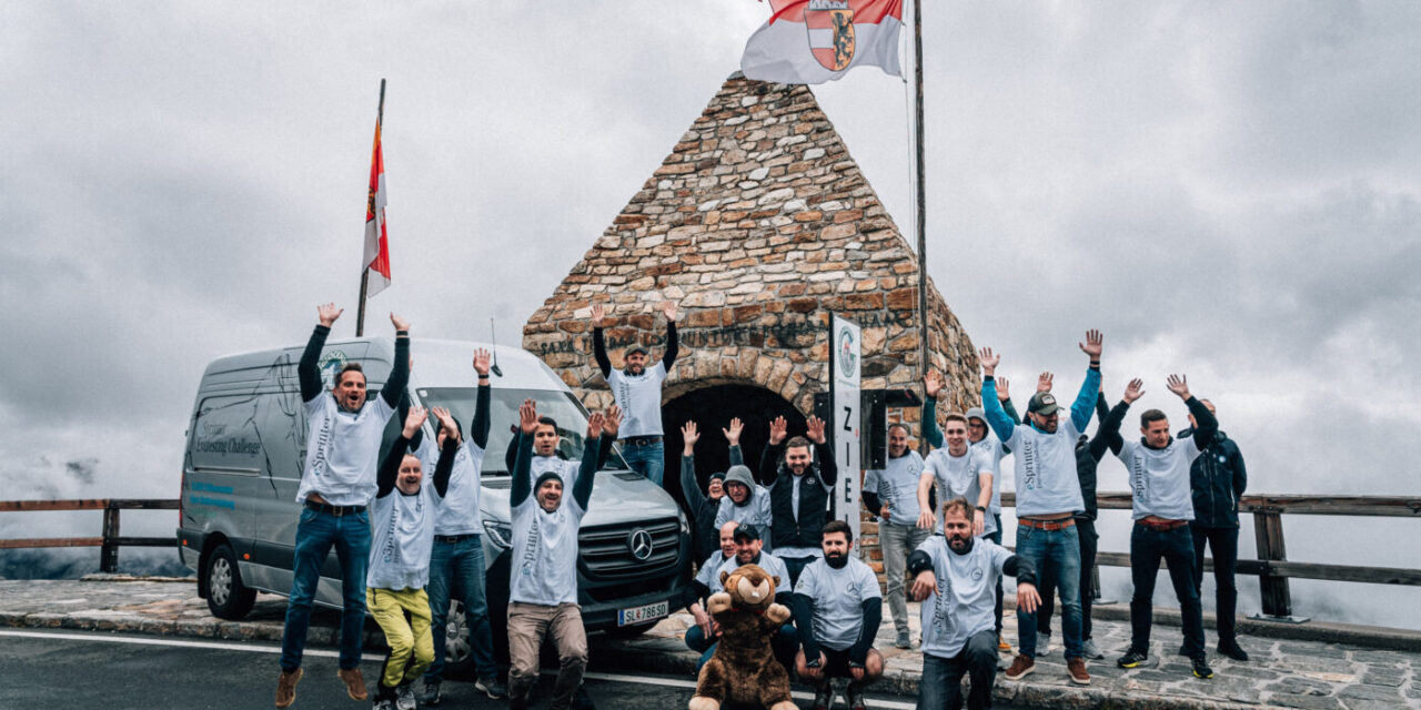 eSprinter completa o “Everesting Challenge” com uma carga de bateria