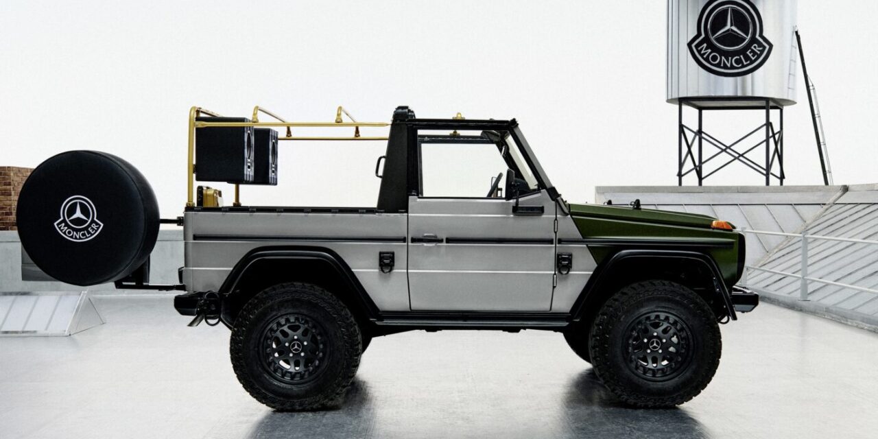 Mercedes-Benz e Moncler revelam Classe G exclusiva