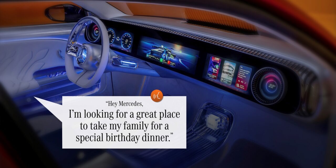 Mercedes-Benz e Google vão trabalhar em conjunto para pesquisa com tecnologia de IA