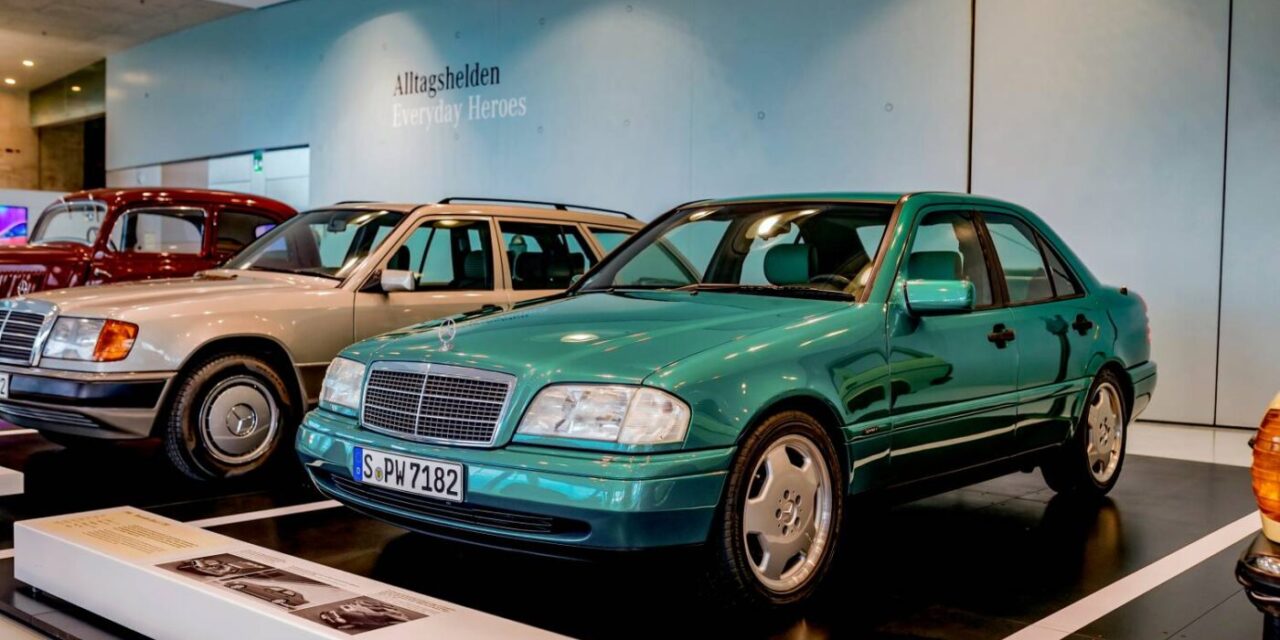 Individualidade no visual, C 280 Sport no Museu Mercedes-Benz
