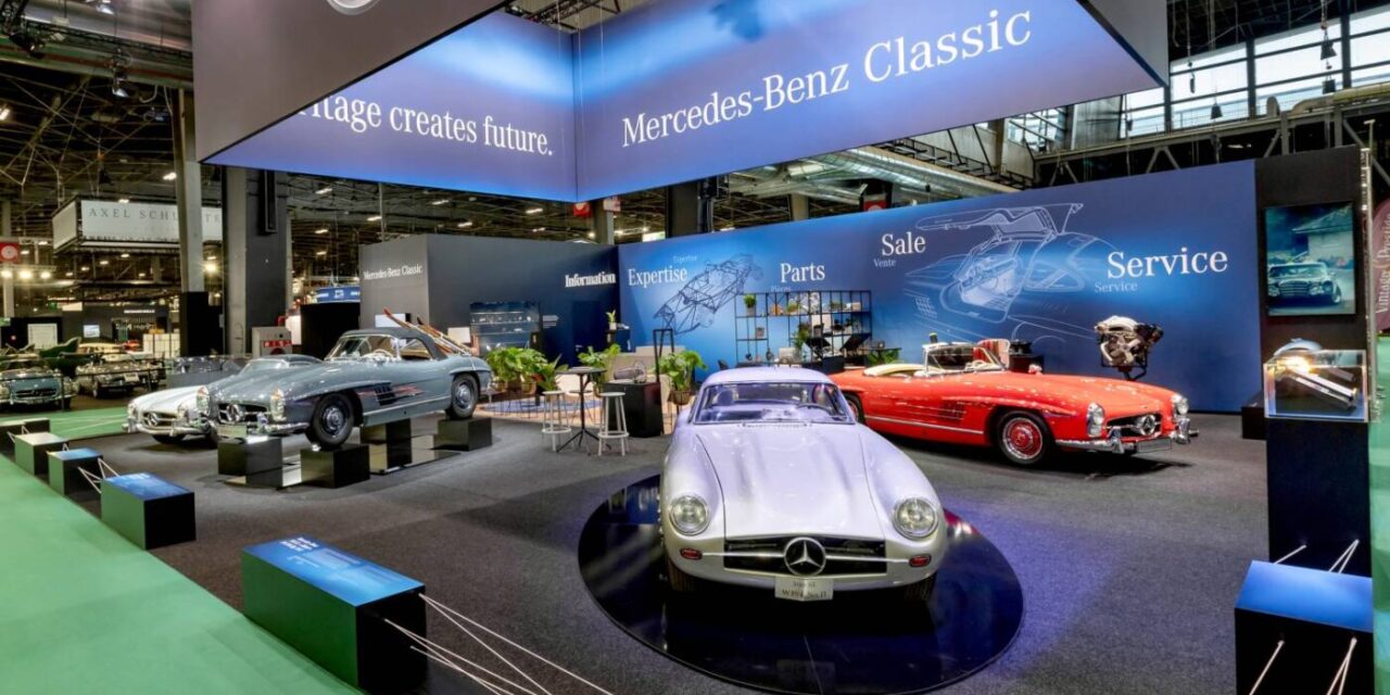 Mercedes-Benz 600 de Maria Callas e o C 111-II são os destaques do Mercedes-Benz no Rétromobile 2025