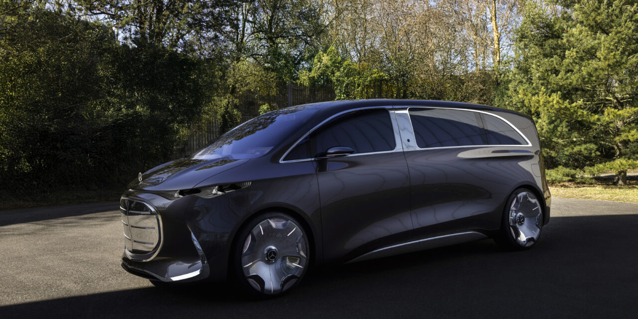 Mercedes-Benz Vision V, um vislumbre de um novo segmento de vans de alto luxo