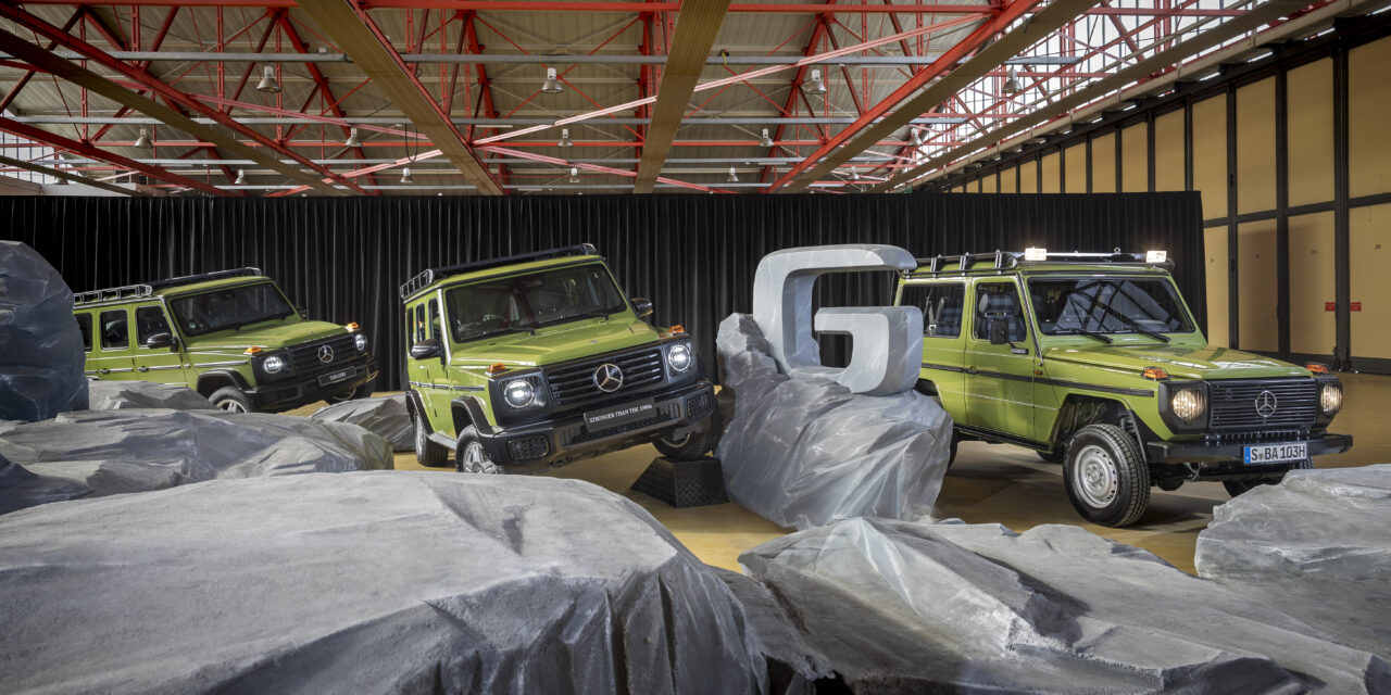 Classe G edição STRONGER THAN THE 1980s, Mercedes-Benz celebra o icônico fora de estrada com uma série especial limitada