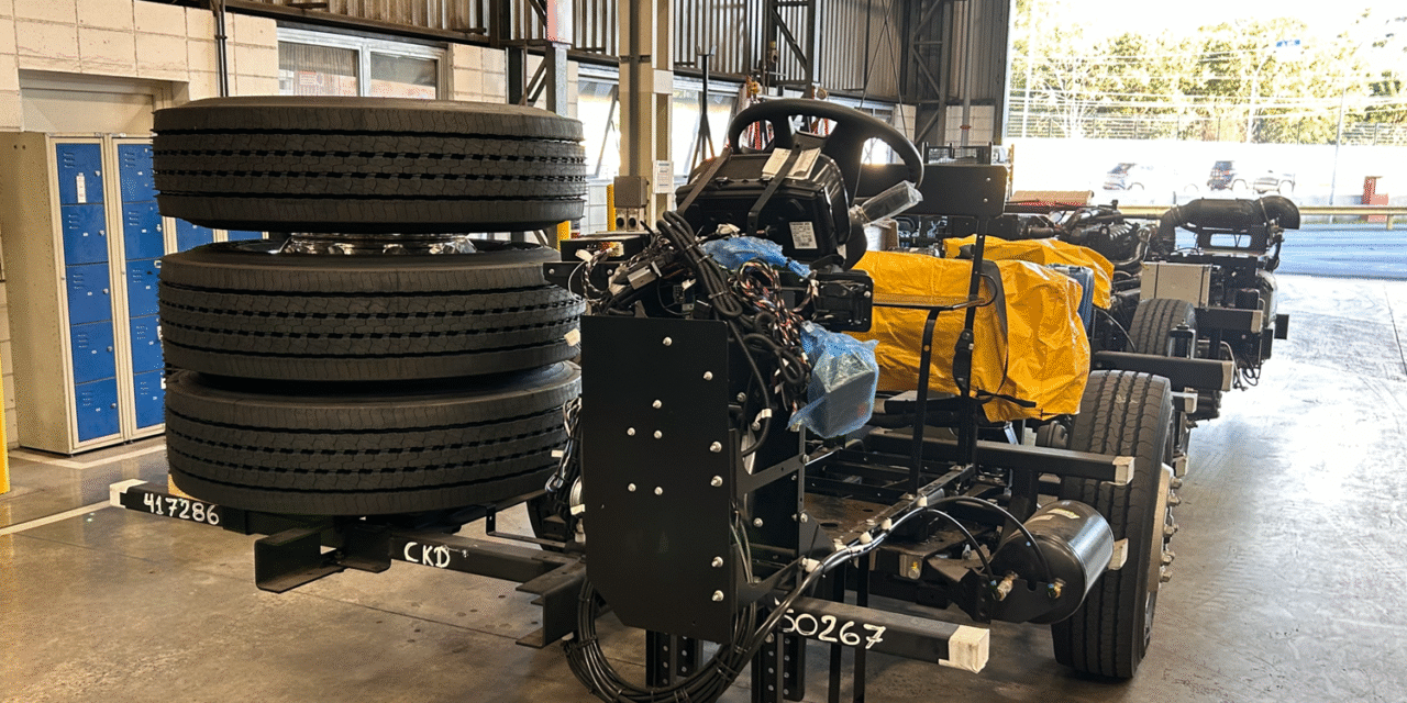 Mercedes-Benz O 500, chassis de ônibus rodoviários são enviados à Tailândia e Taiwan