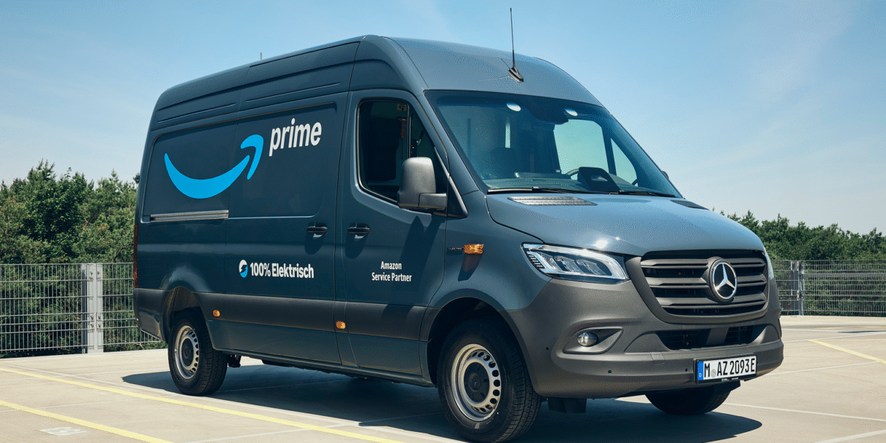 Mercedes-Benz Vans entrega 5 mil vans elétricas aos parceiros da Amazon na Europa