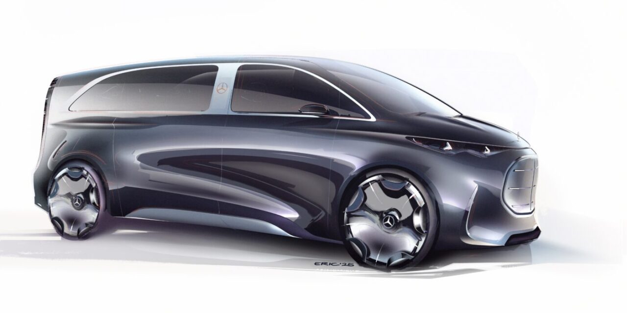 Mercedes-Benz Vision V, projeto concebido pela filial da marca em Nice, na Riviera Francesa